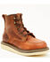 Image #1 - Hawx Men's 6" Lace-Up Moc Work Boots - Soft Toe, Rust Copper, hi-res