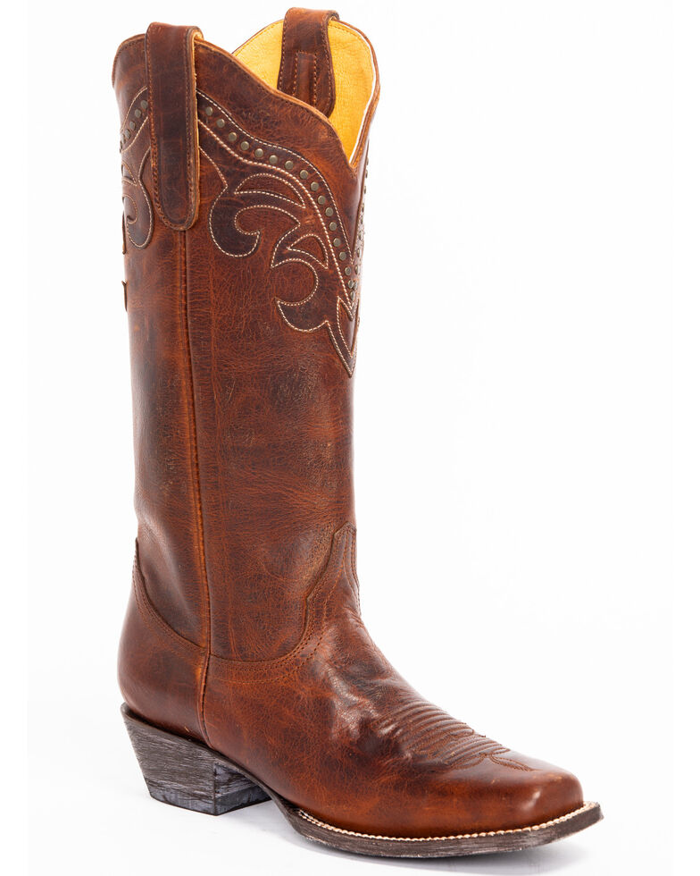 Idyllwind Women's Tough Cookie Western Boots - Fashion Square Toe, Brown, hi-res
