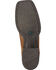 Image #5 - Ariat Women's Round Up Patriot Western Performance Boots - Broad Square Toe, Brown, hi-res