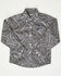 Image #1 - Cinch Toddler Boys' Paisley Print Long Sleeve Button-Down Western Shirt, , hi-res