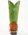 Image #5 - Cody James Men's Tomahawk Roughout Tall Western Boots - Broad Square Toe, Green, hi-res