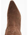 Image #6 - Wonderwest Women's Giselle Tall Western Boots - Snip Toe, Taupe, hi-res