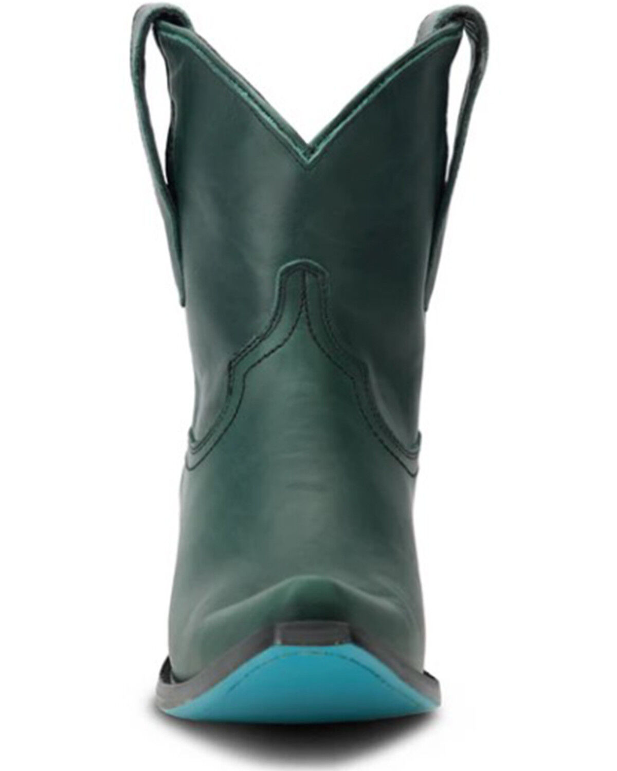 Image #4 - Lane Women's Emma Jane Western Booties - Snip Toe, Green, hi-res