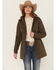 Image #1 - Ariat Women's Argentium Parka, Brown, hi-res