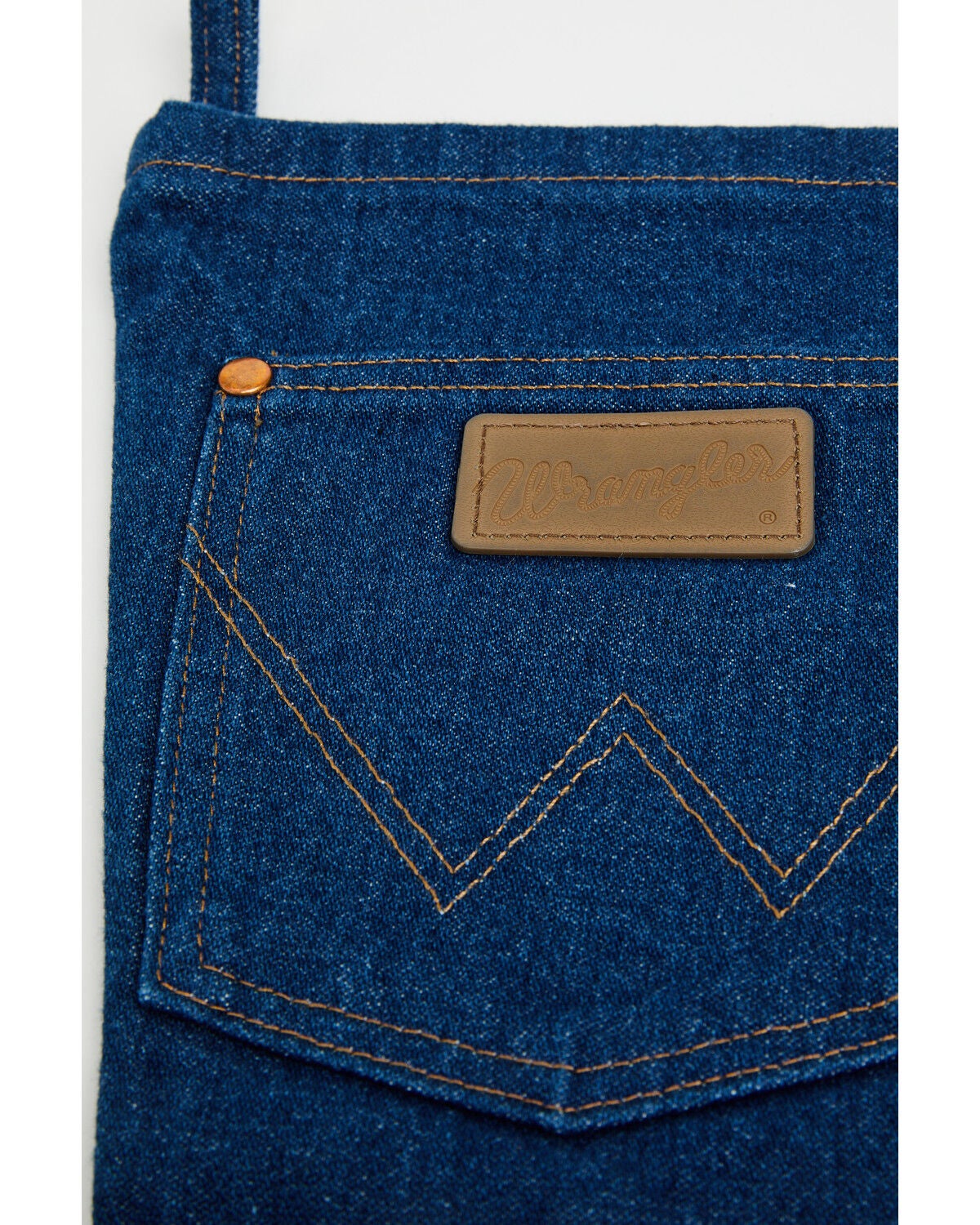 Image #2 - Wrangler Denim Christmas Stocking, Indigo, hi-res
