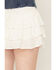Image #4 - Cleo + Wolf Women's Embroidered Ruffle Mini Skirt, Natural, hi-res