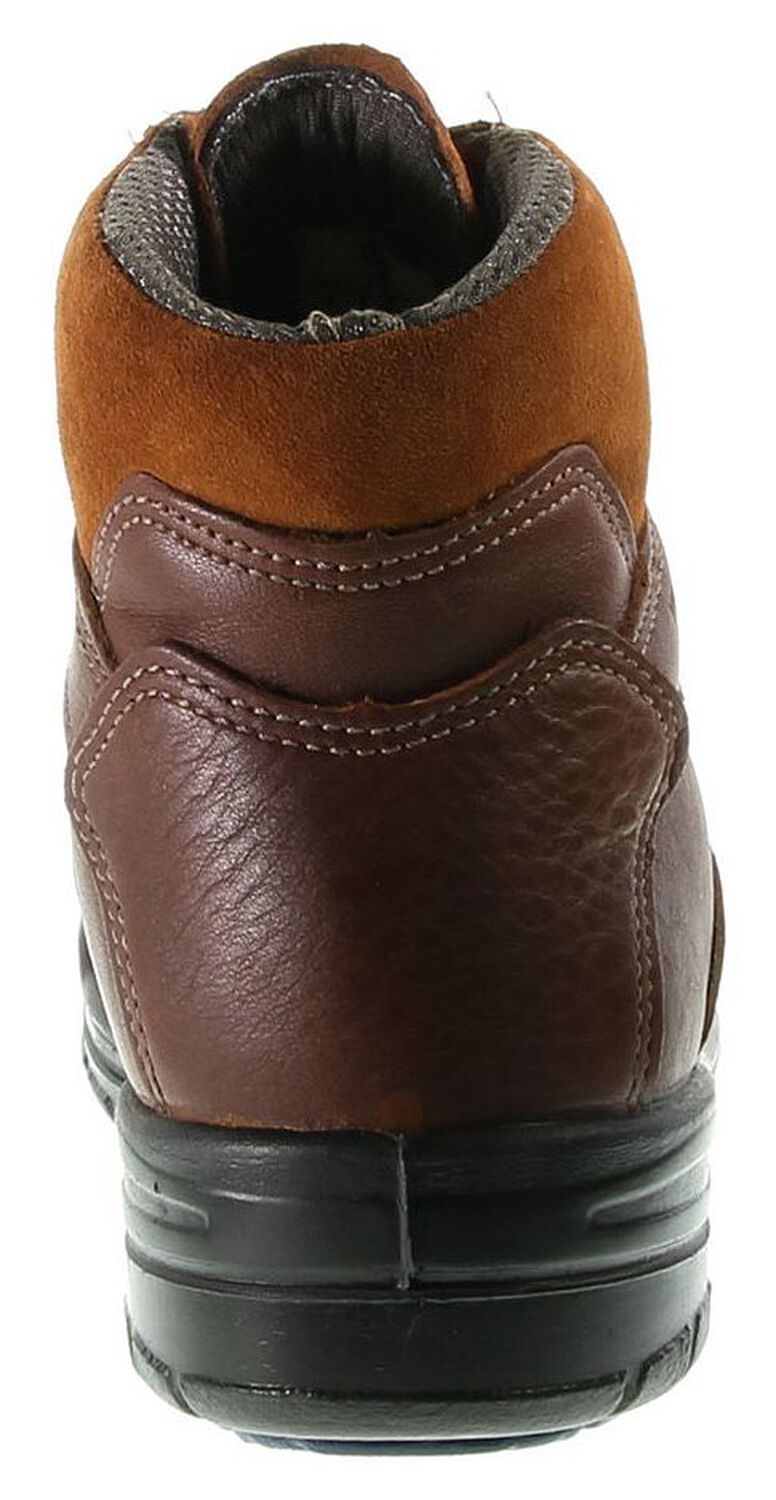 Image #4 - Wolverine Men's 6" Durashocks Lace-Up Boots - Round Toe, Brown, hi-res