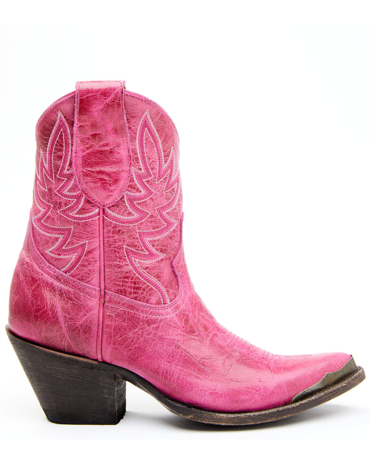 Image #2 - Idyllwind Women's Wheels Western Booties - Medium Toe, Magenta, hi-res