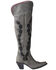 Junk Gypsy by Lane Women's Hard To Handle Over The Knee Boots - Snip Toe, Grey, hi-res