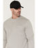 Image #3 - Hawx Men's Standard Graphic Long Sleeve Work T-Shirt, Light Grey, hi-res