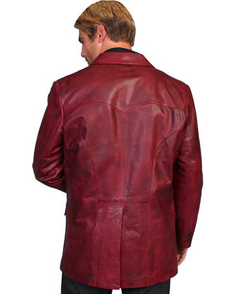 Image #2 - Scully Men's Lamb Leather Blazer - Big and Tall , , hi-res