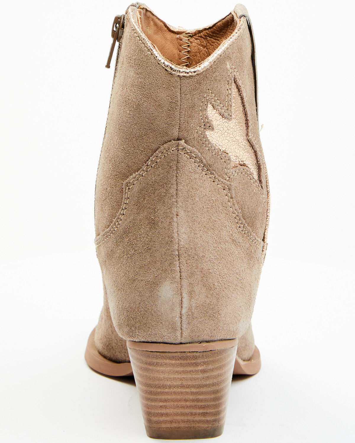 Image #5 - Diba True Women's Moon Water Western Booties - Snip Toe, Taupe, hi-res