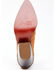 Image #7 - Dan Post Women's Embroidered Inlay Suede Fashion Booties - Snip Toe, Tan, hi-res