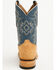 Image #5 - Tony Lama Men's Boot Barn Exclusive Heritage Carlos Exotic Sueded Ostrich Western Boots - Broad Square Toe, Brown, hi-res