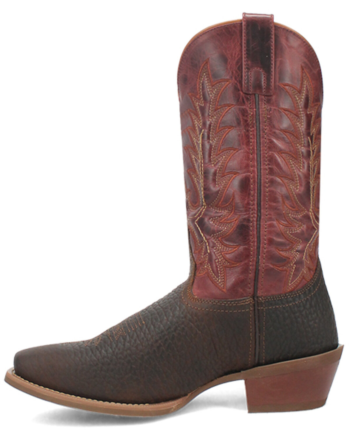 Image #3 - Laredo Men's Kent Performance Western Boots - Square Toe, Brown, hi-res