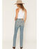 Image #3 - Levi's Women's 725 Light Wash High Rise Bootcut Stretch Denim Jeans, Light Wash, hi-res