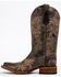 Circle G Women's Distressed Filigree Western Boots - Square Toe, Distressed, hi-res