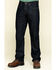 Ariat Men's M4 Rebar Durastretch Flannel Lined Low Bootcut Work Jeans - Big , Blue, hi-res