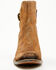 Image #7 - Lucchese Women's Handmade 1883 Catalina Booties - Round Toe, Brown, hi-res