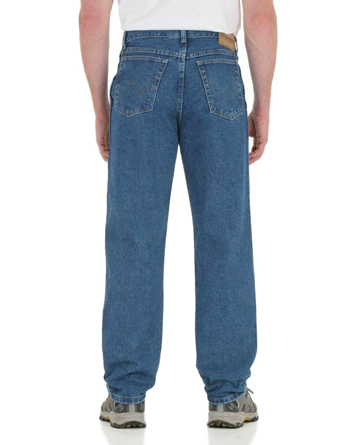 Image #1 - Wrangler Men's Rugged Wear Relaxed Fit Jeans, Indigo, hi-res