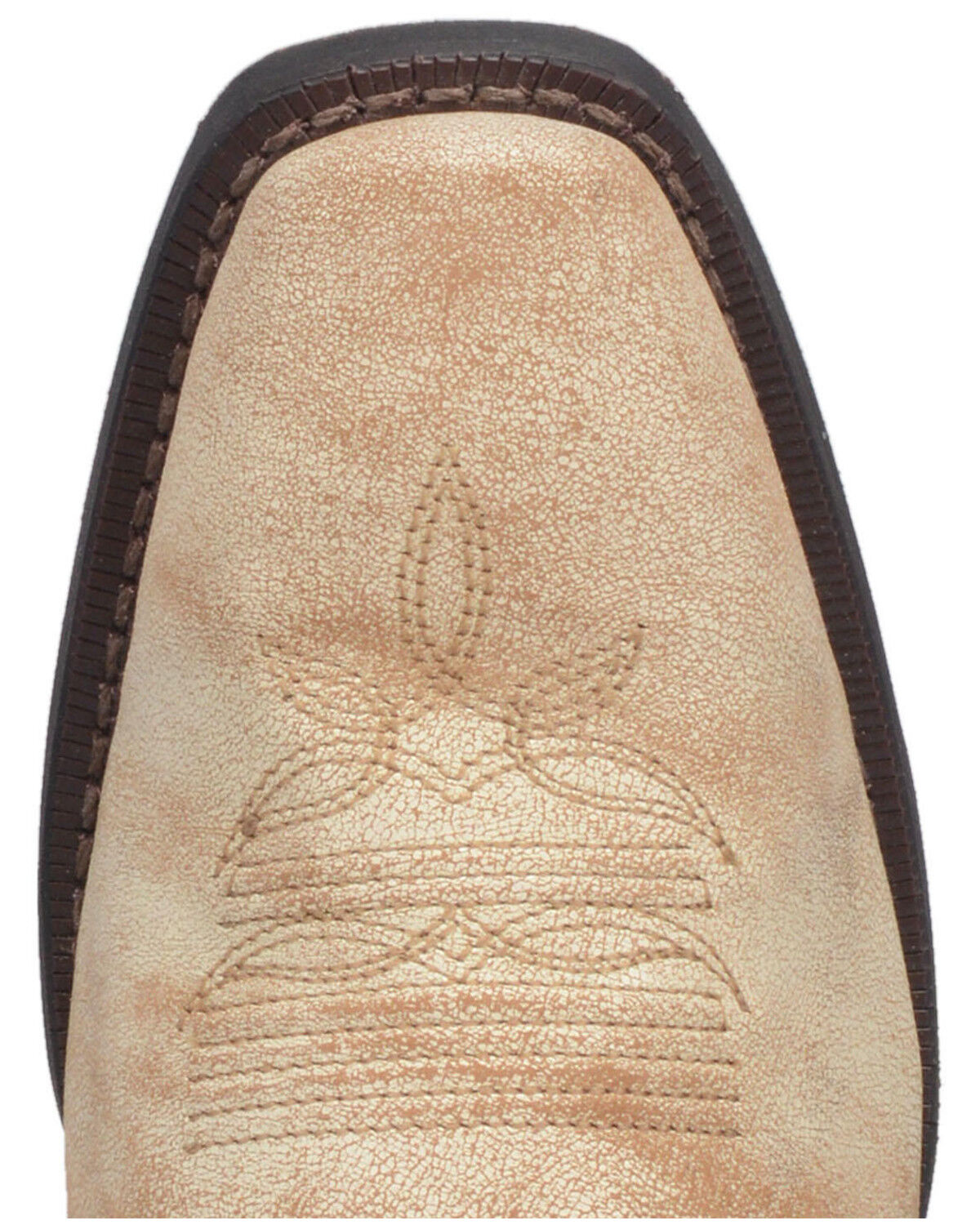 Image #6 - Laredo Women's Fade To Cat Western Boots - Square Toe, Off White, hi-res