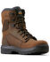 Image #1 - Ariat Men's 8" Turbo Waterproof Work Boots - Soft Toe, Brown, hi-res