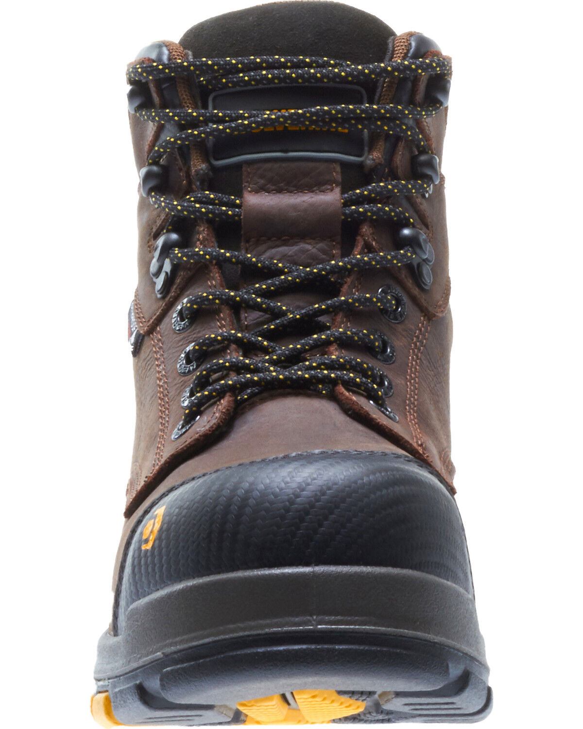 Image #4 - Wolverine Men's Blade LX Waterproof Met Guard Work Boots - Composite Toe, Dark Brown, hi-res