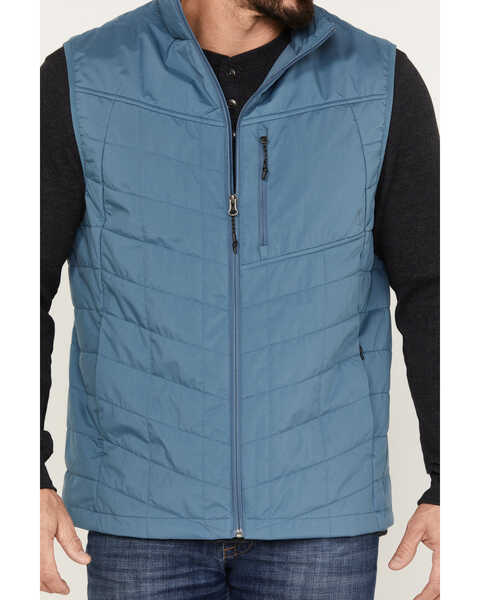 Image #3 - Brothers and Sons Men's Performance Lightweight Puffer Vest, Teal, hi-res