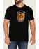 Image #3 - Moonshine Spirit Men's Hungover Again Graphic T-Shirt , Black, hi-res