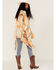 Image #4 - Flying Tomato Women's Patchwork Flowy Kimono, Orange, hi-res