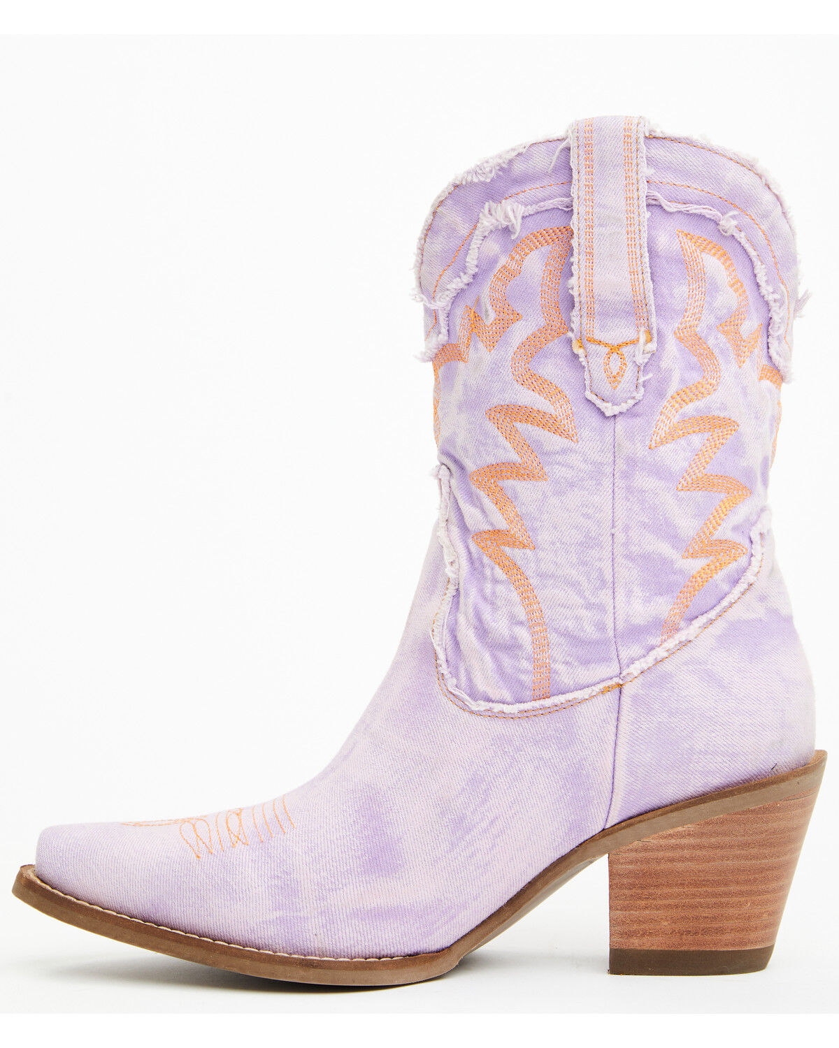 Image #3 - Dingo Women's Y'all Need Dolly Western Boots - Snip Toe, Purple, hi-res