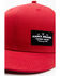 Image #2 - Hawx Men's Corner Patch Ball Cap, Red, hi-res