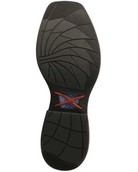 Image #6 - Twisted X Men's Tech X Performance Western Boot - Square Toe , Brown, hi-res
