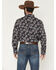 Image #4 - Cody James Men's Truett Paisley Print Long Sleeve Button-Down Western Shirt, Black, hi-res