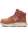 Image #3 - Carolina Women's Azalea Hi-Top Athletic Work Shoes - Composite Toe, Brown, hi-res