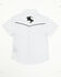 Image #3 - Rodeo Clothing Boys' Roping Horse Embroidered Short Sleeve Snap Western Shirt, White, hi-res