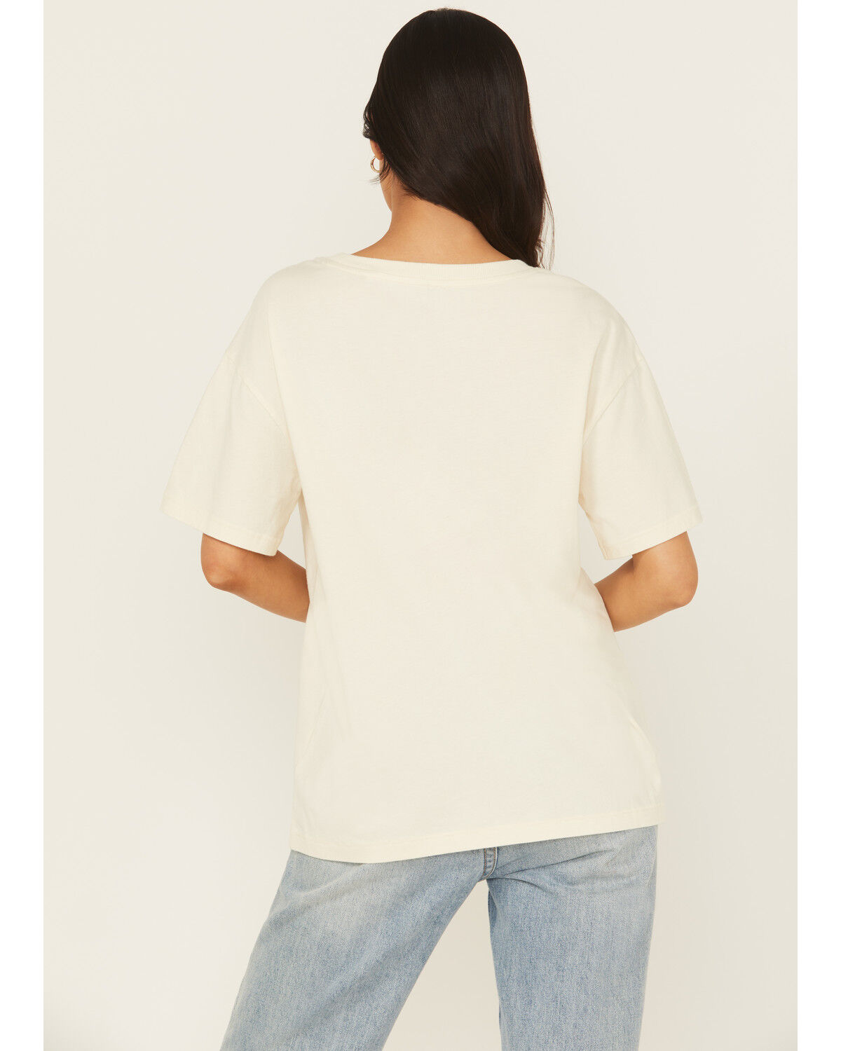 Image #4 - Shyanne Women's Stampede Boot Short Sleeve Graphic Tee, Cream, hi-res