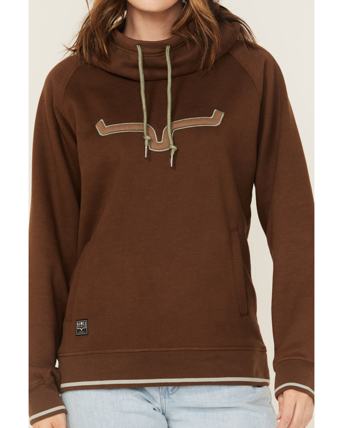Image #3 - Kimes Ranch Women's Logo Scoop Hoodie, , hi-res