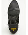 Image #7 - Dan Post Men's Exotic Pirarucu Western Boots - Round Toe, Black, hi-res