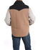 Image #7 - Cinch Men's Reversible Southwestern Print Quilted Vest, Khaki, hi-res