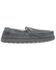 Image #1 - Lamo Footwear Men's Harrison Slippers - Moc Toe, Charcoal, hi-res