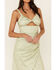 Sadie & Sage Women's Amy Dot Midi Dress, Sage, hi-res