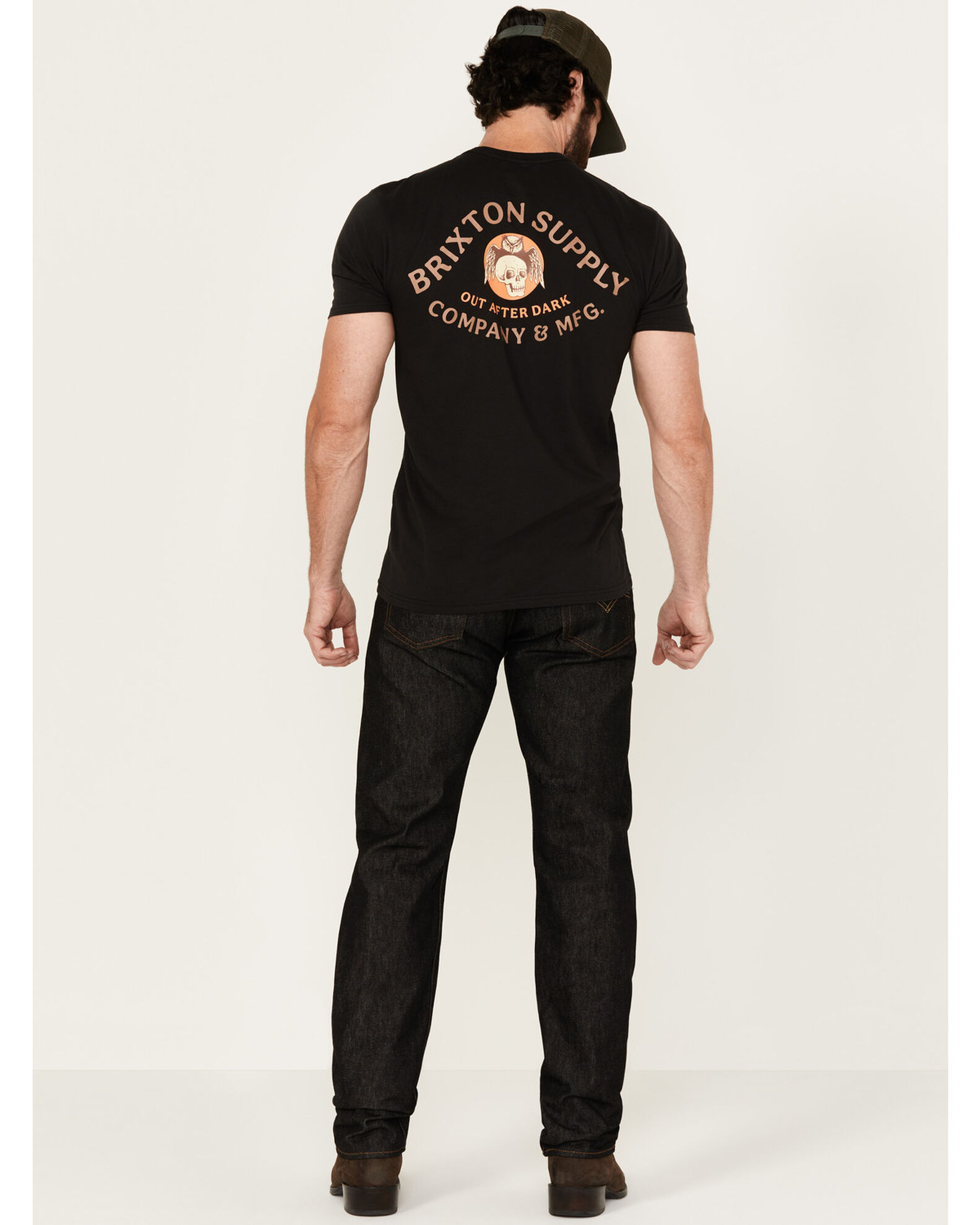 Image #3 - Levi's Men's 501® Original Shrink-To-Fit™ Straight Denim Jeans, Black, hi-res