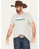 Image #1 - RANK 45® Men's Underlined Short Sleeve Graphic T-Shirt, Black, hi-res