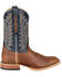 Image #2 - Tony Lama Men's Alfredo Western Boots - Broad Square Toe, Chocolate, hi-res
