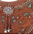 American West Lady Lace Shoulder Bag, Brown, hi-res