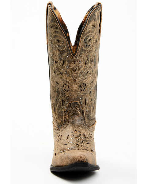 Image #5 - Laredo Women's Scandalous Western Boots - Snip Toe , Brown, hi-res