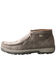 Twisted X Men's CellStretch Driving Shoes - Moc Toe, Grey, hi-res