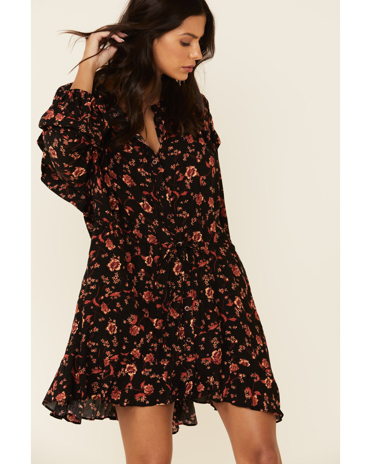 Flower Fields Mini Dress