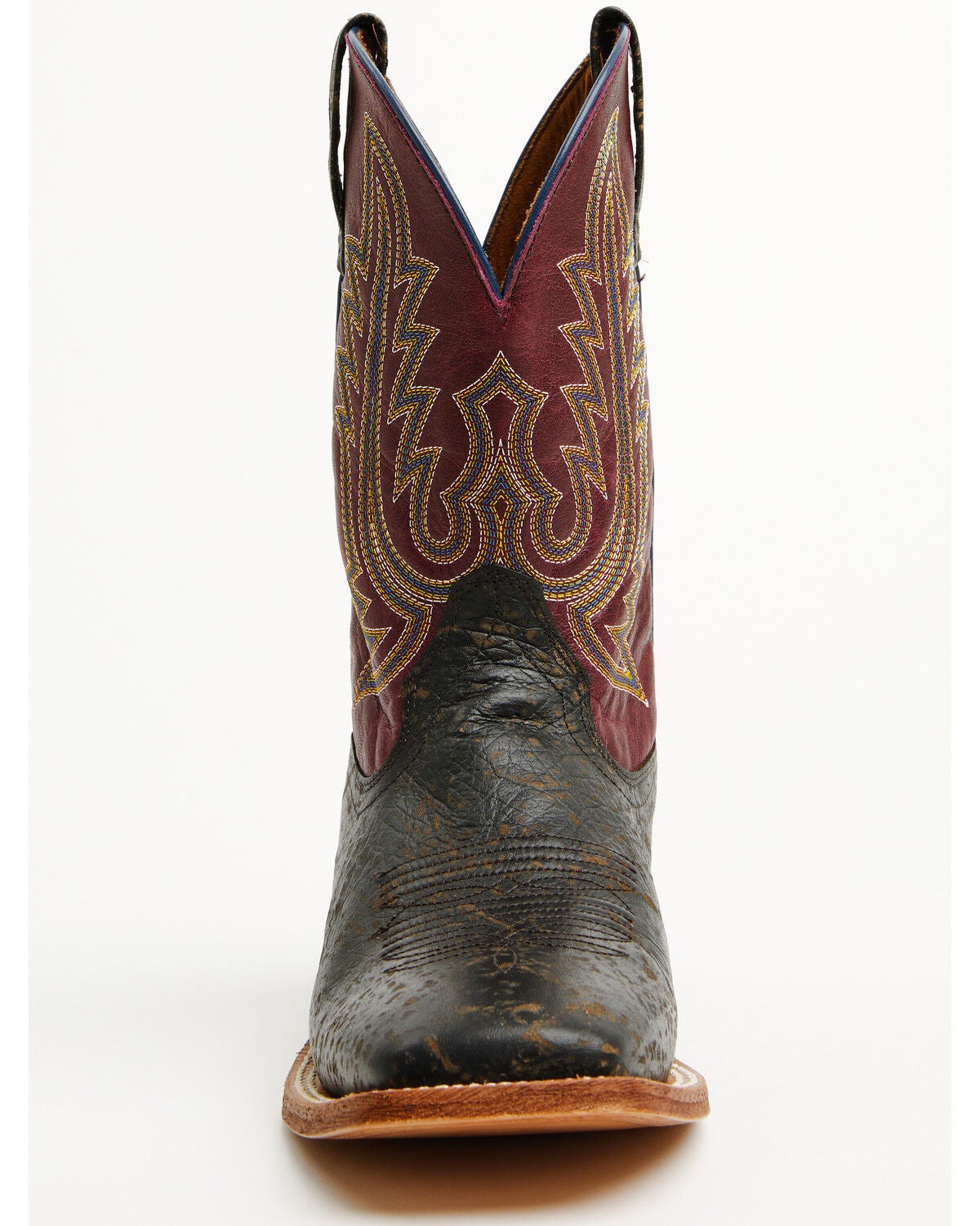 Image #4 - Ariat Men's County Roads Western Boots - Broad Square Toe, Brown, hi-res